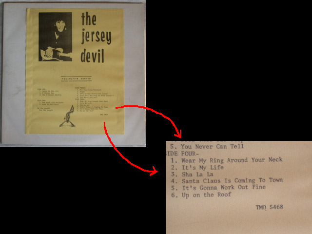 Bruce Springsteen - RAGAMUFFIN GUNNER - JERSEY DEVIL